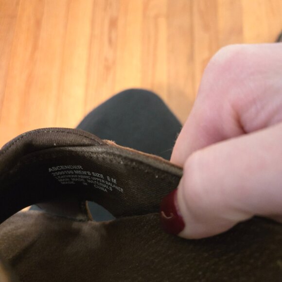 Mens Bass Dark Brown Sandals Size 8 - Picture 7 of 8